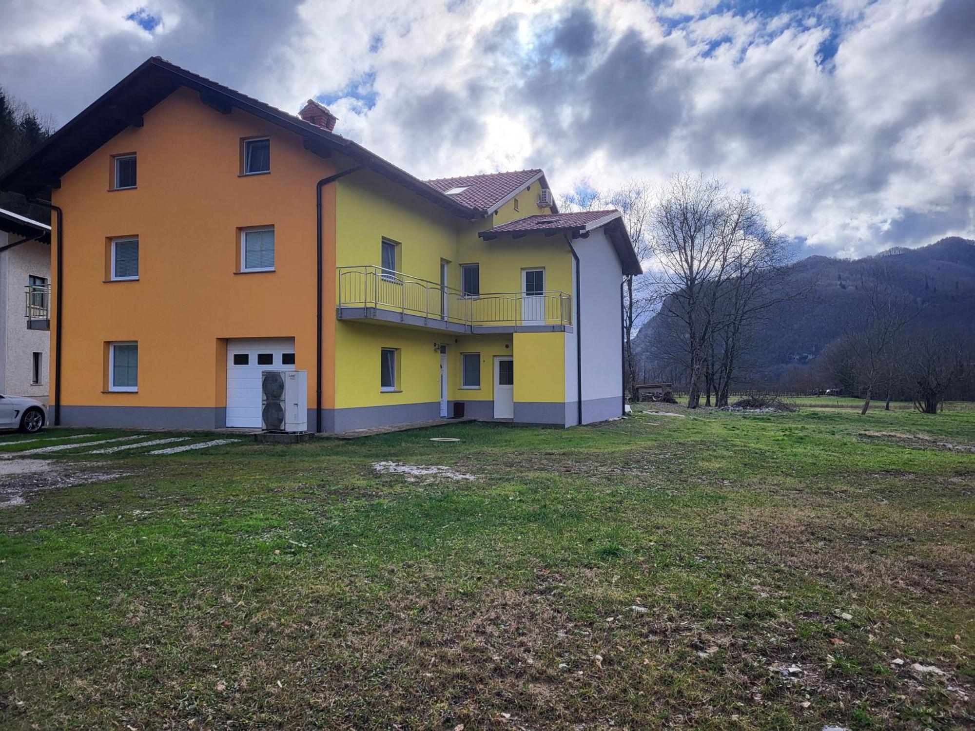 Apartma Jermol Most na Soči Eksteriør billede